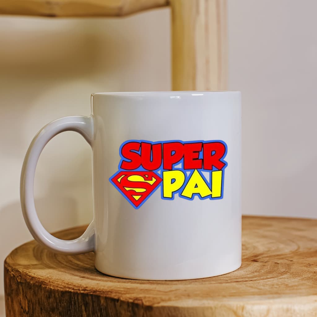 Caneca Personalizada de Porcelana – Presente Dia dos Pais