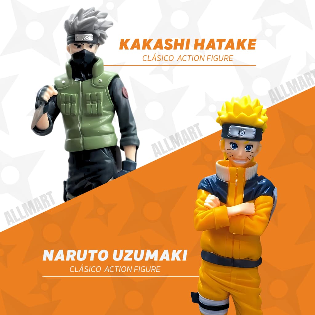 Bonecos Naruto Com Caixa - Naruto Shippuden 18cm Colecionáveis