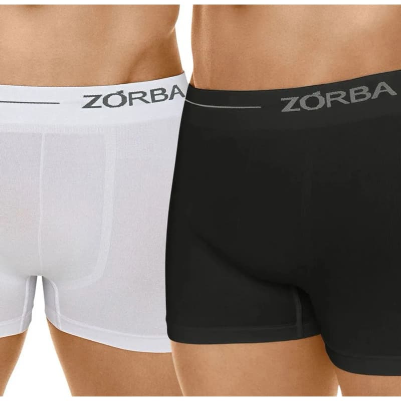 Kit 3 Cuecas Zorba Boxer Side sem Costura Microfibra Seamless 839