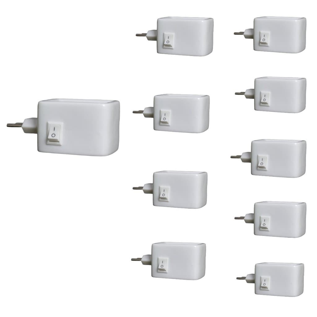 Kit Com 10 Difusor Elétrico De Ambiente Bivolt Em Porcelana