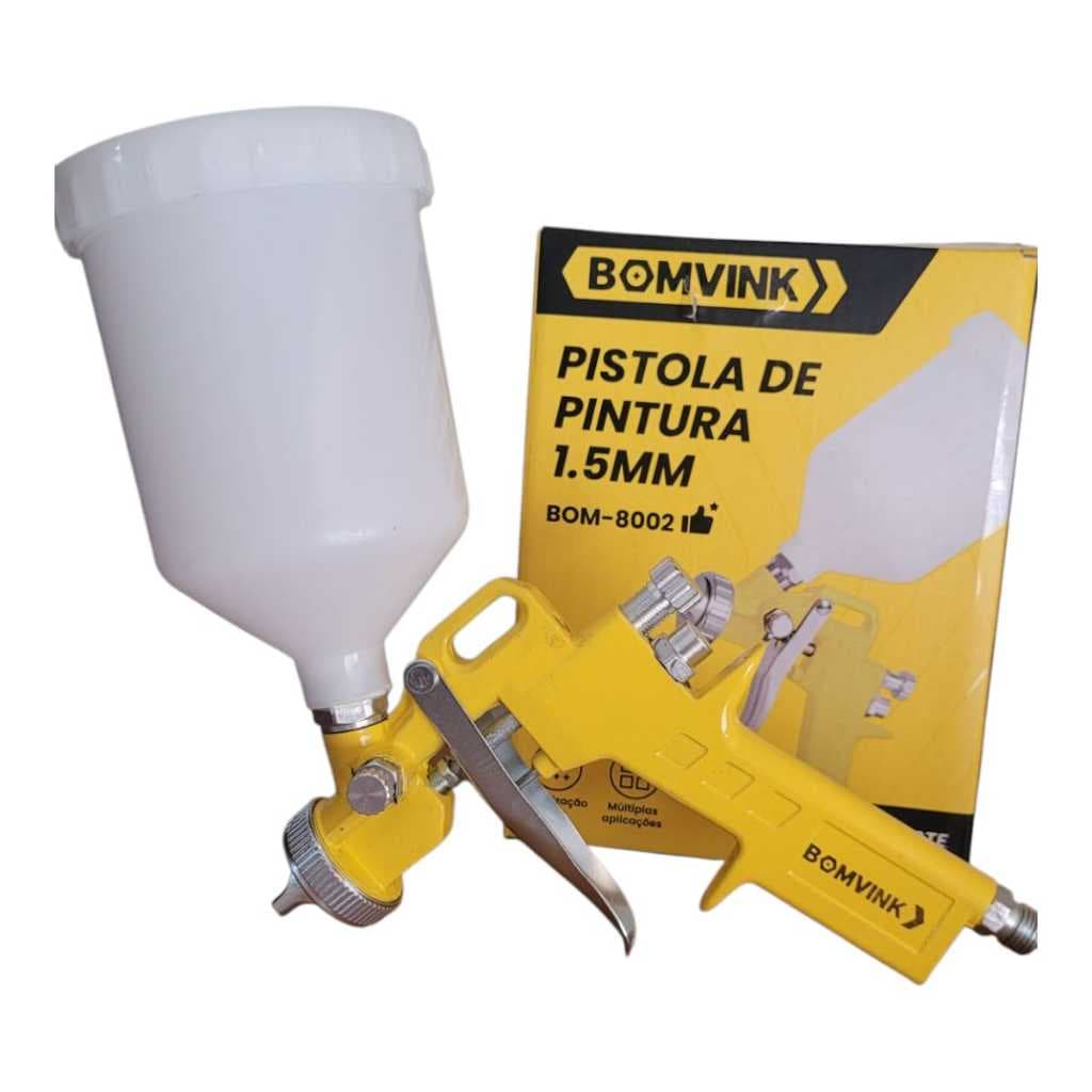 Pistola de Pintura Profissional 1.5MM – Alta Precisão e Desempenho
