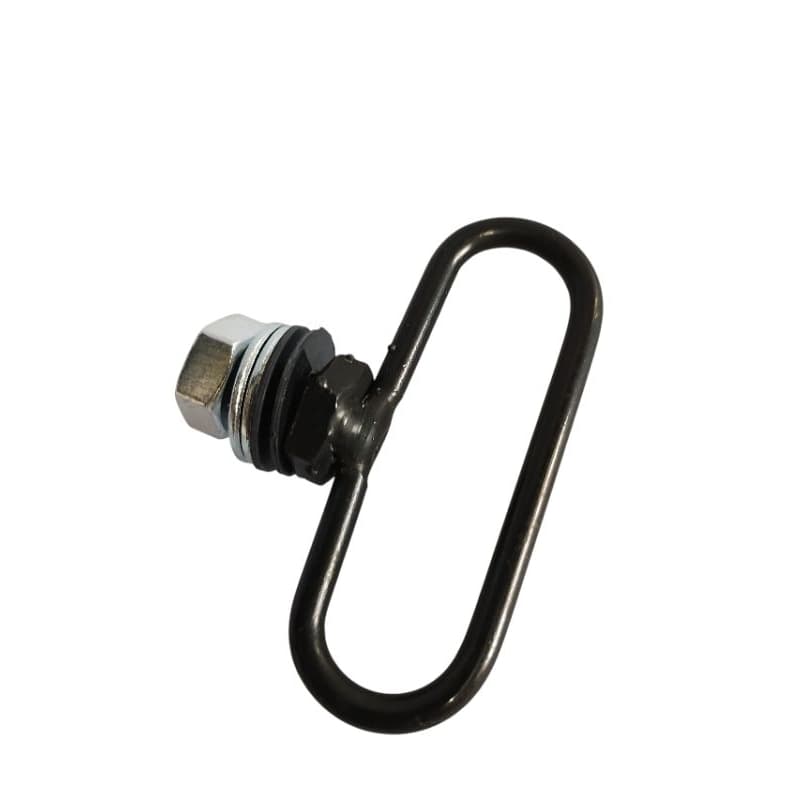 Guia Suporte Cabo Velocimetro E Freio Cg ML Turuna Today Titan Fan 125 aço cor preto jojafer M 041