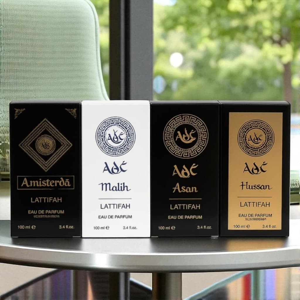 Perfume masculino Árabe | kit com 04 unidades de 100ml cada