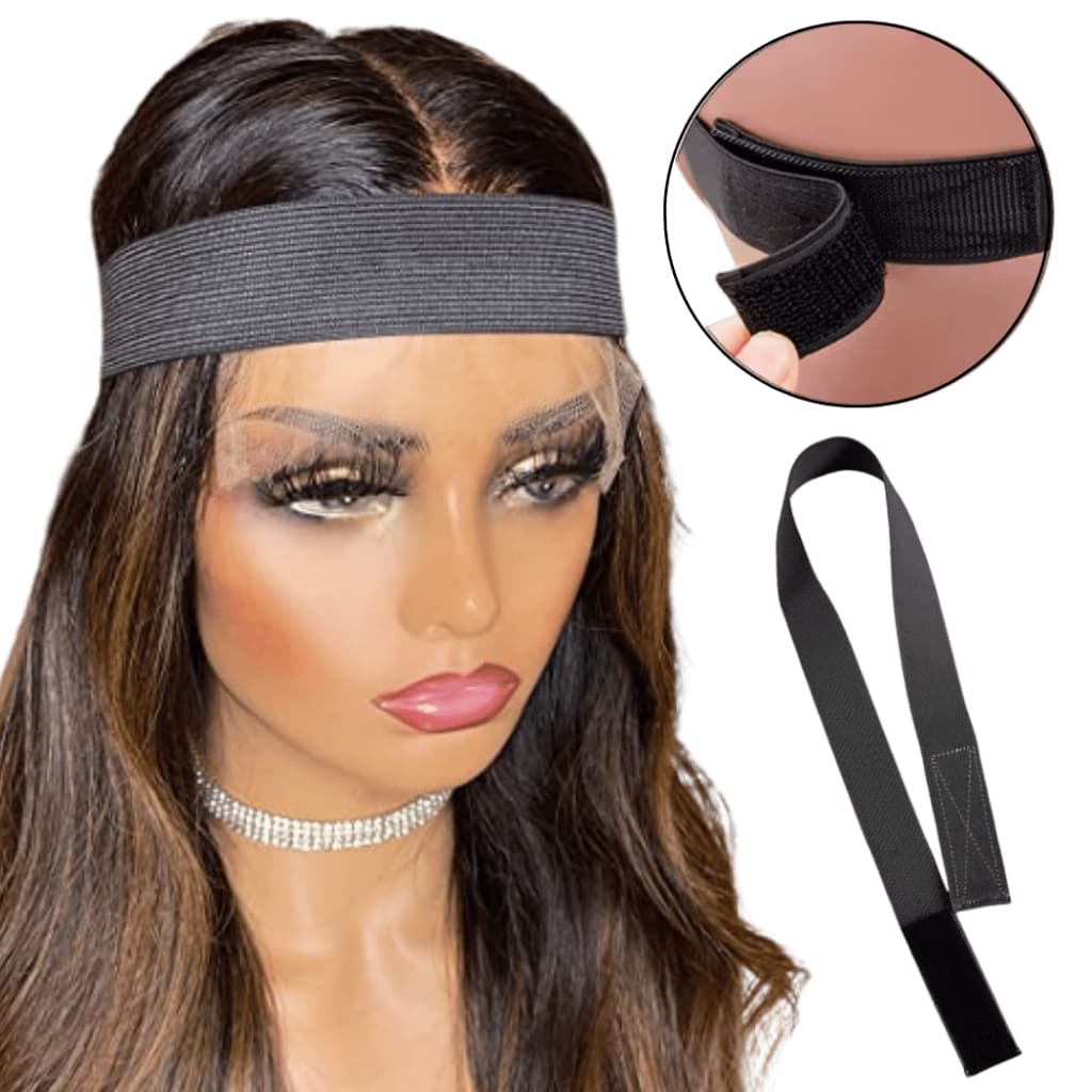 Elastic band para lace front faixa elástica com velcro