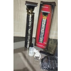 Máquina de Cortar Cabelo e Barba Masculina, Barbeador Elétrico e Aparador Profissional