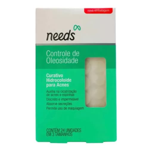 Needs Curativo Hidrocoloide Para Acne 24unidades