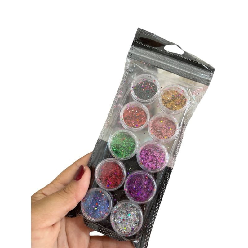 12 pct com glitter