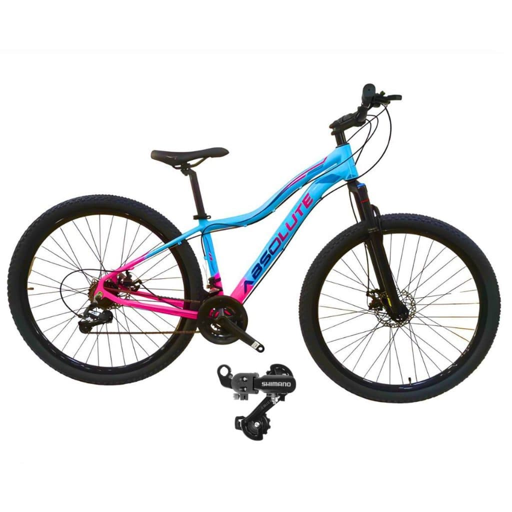 Bicicleta 29 Absolute Hera 24V Freio à Disco Mecânico Suspensão Mtb Câmbio Traseiro Shimano