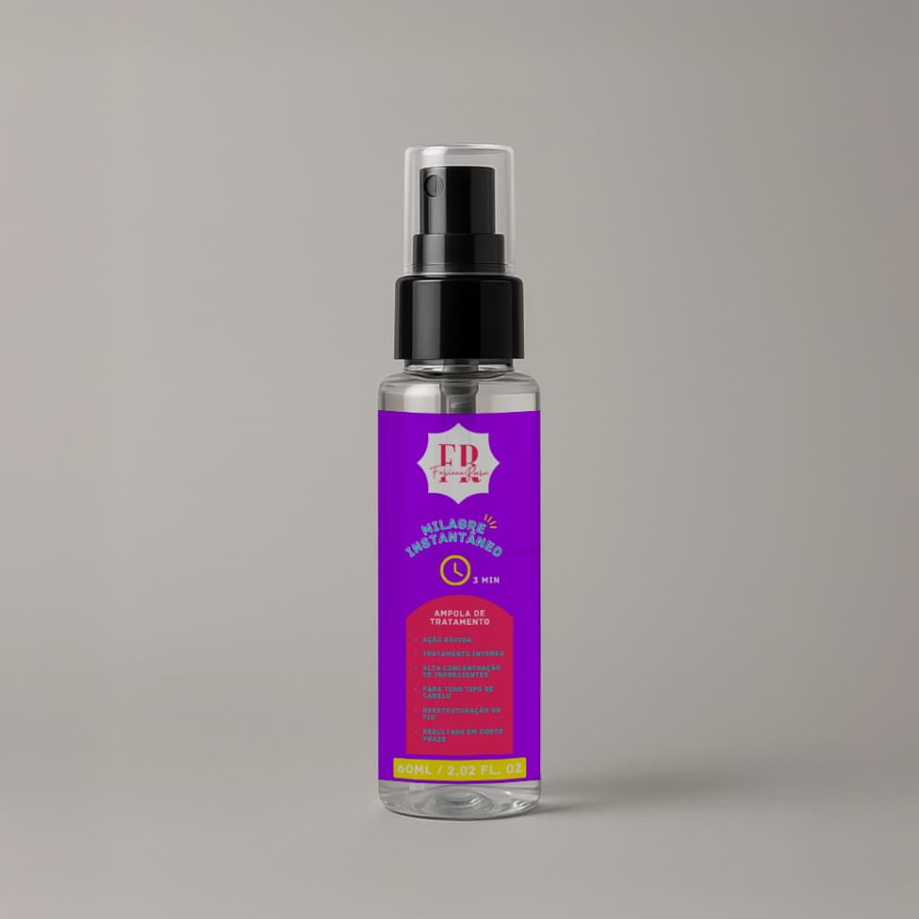 MILAGRE INSTANTANEO 60 ML- BY FABIANA ROCHA