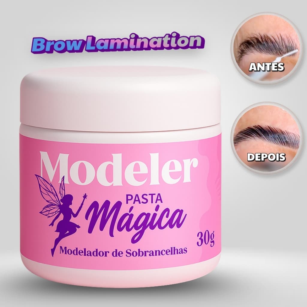 Pasta Mágica Modeladora de Sobrancelhas Brow Lamination - 30g