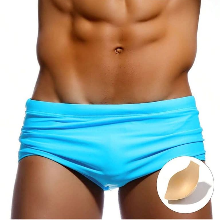 Nova bermuda boxer masculina de praia sunga boxer para surfe sunga elástica