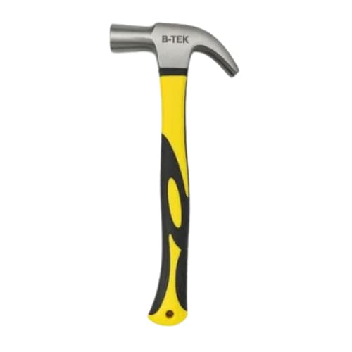 Martelo Unha Cabo Emborrachado Leve Ergonômico Resistente Profissional B-Max