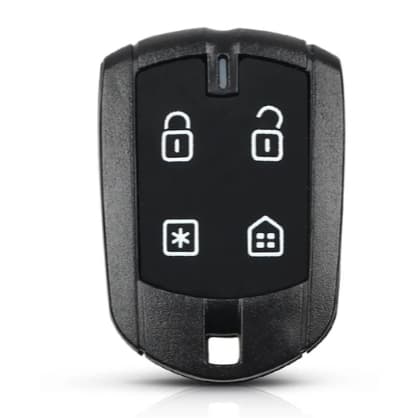 Carcaça Controle Remoto Alarme Positron Flex PXN52 4 botões