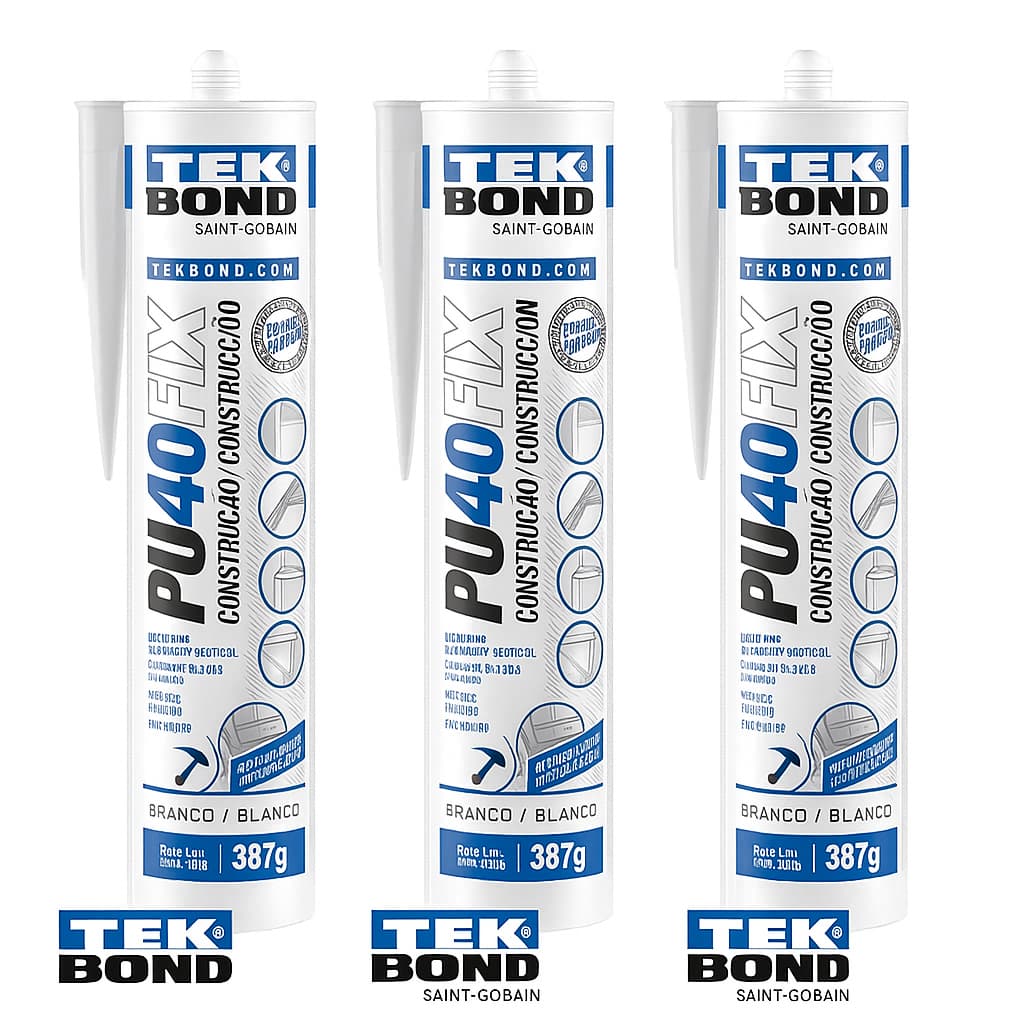 PU 40 FIX TEKBOND BRANCO ADESIVO SELANTE
