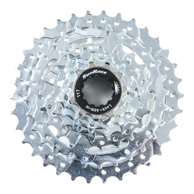 Cassete K7 Bicicleta Mtb Sunrace M66 Bike 8V 11/34 Dente HG Caloi Trail 6 Original