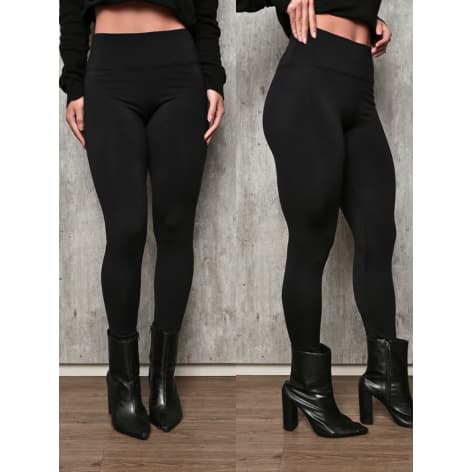 Kit. 2 Legging Feminina Flanelada Pelucida Forrada Por Dentro Calça Térmica Feminina Costura Reforçada
