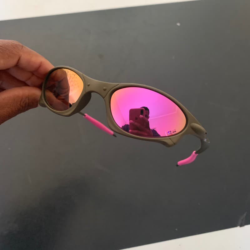 Óculos de Sol Metal-Plastico Masculino Feminino Lente Polarizada Alta Qualidade Black, Rosa, Vermelho, Azul