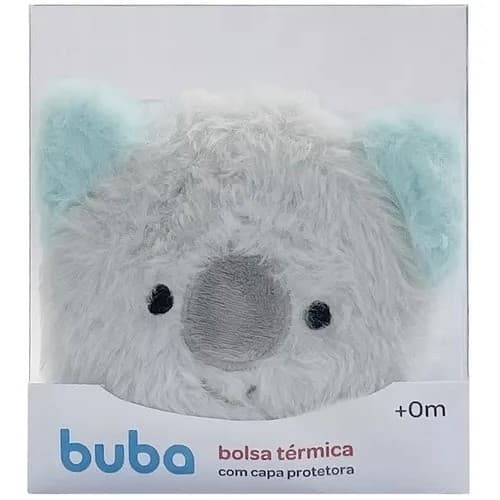 Bolsa Térmica Com Capa Protetora Coala Cinza E Azul Buba