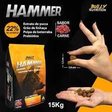 Ração Para Cachorro Bully Nutrition Hammer 15 kg Premium Raças medias adulto
