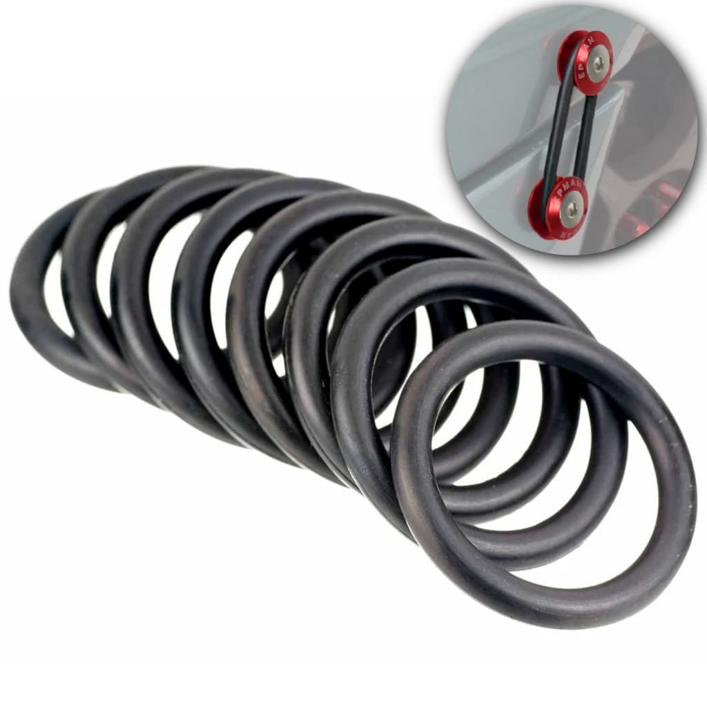 Oring Borracha Anilha Trava Parachoque Para Reposição Quick Release