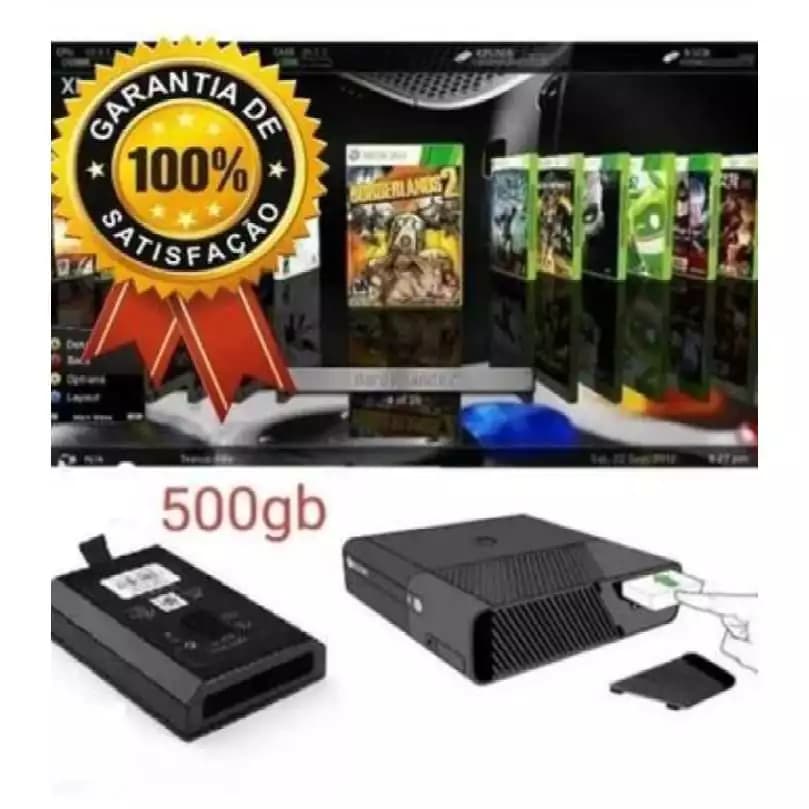 HD 500GB PARA XBOX 360 RGH/JTAG