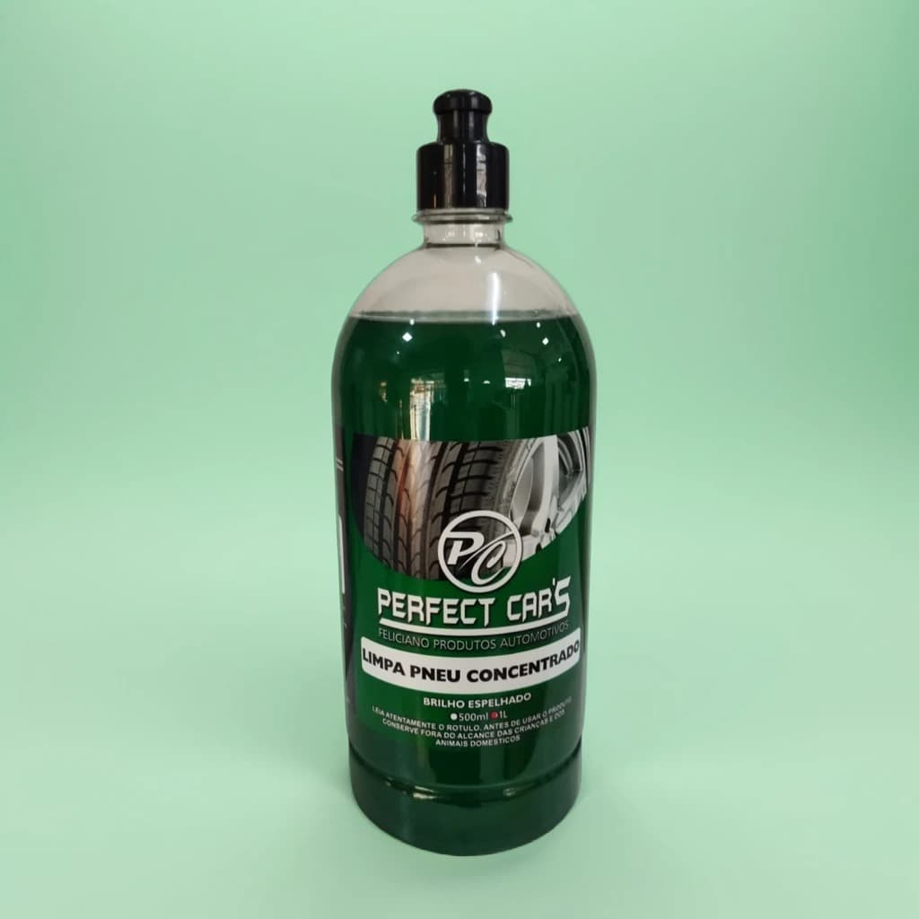 Limpa Pneu Concentrado – Perfect Cars 1 L Pneu pretinho