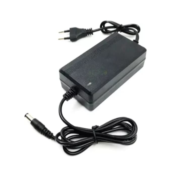 Fonte Eletrônica 12v 5a Bivolt Estabilizadora Preta 5 Amperes Plug P4  Pronta Entrega Fita Led  CFTV