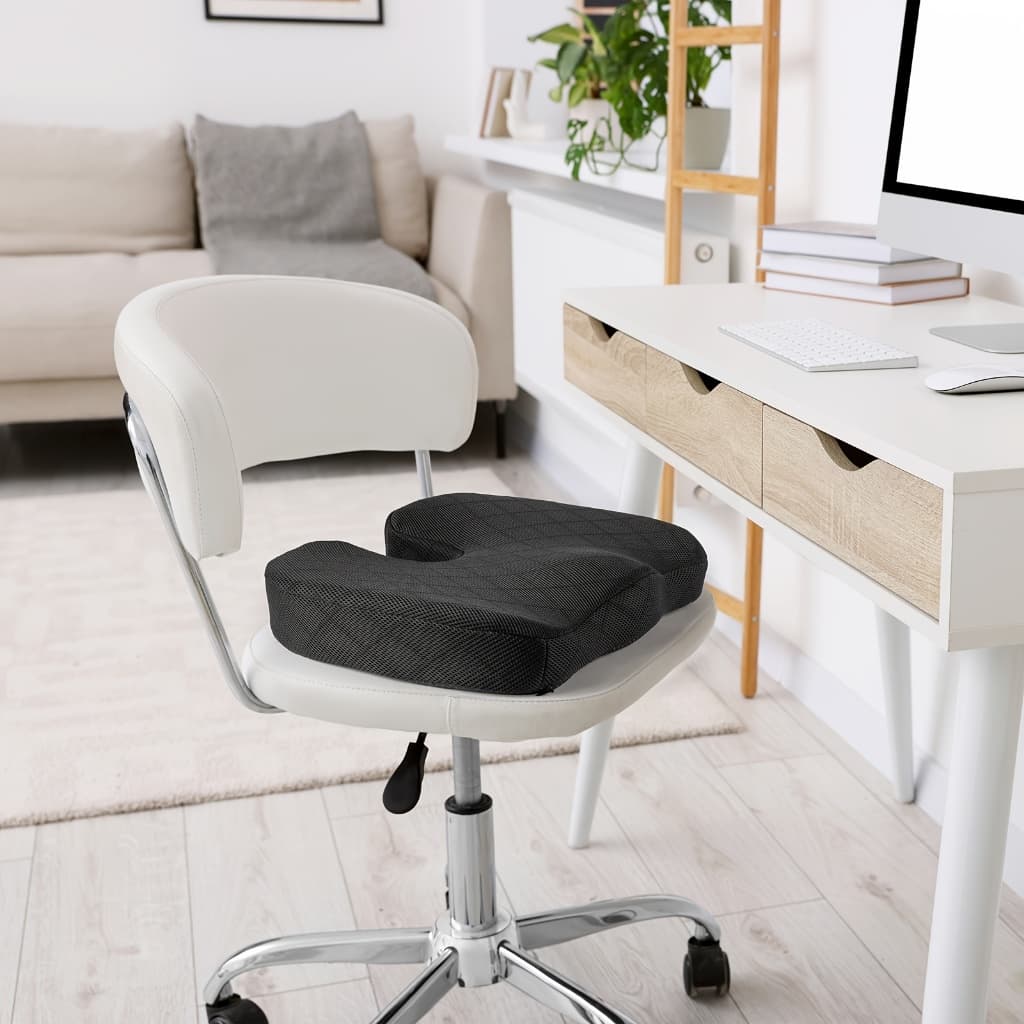 Almofada Assento Ortopédico Travesseiro Ergonômico Cadeira Corretor Postura Home Office