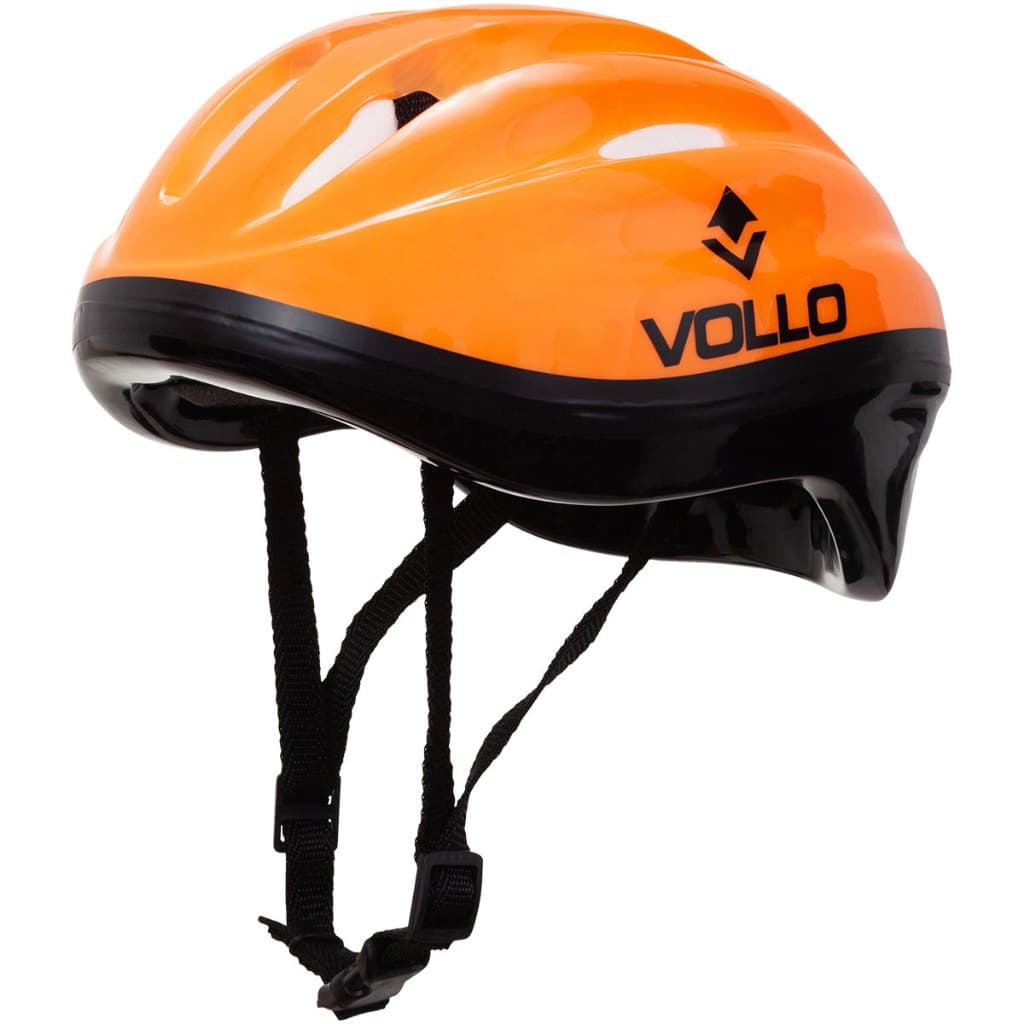 Capacete Pequeno Laranja Vollo