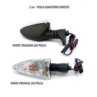 Pisca Dianteiro Direito Original p/ BMW 310S e GS 650 – Embus