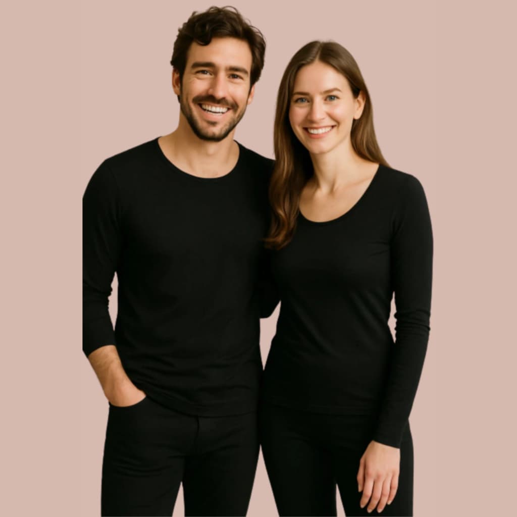Blusa Térmica Feminina Masculina Inverno Segunda Pele Flanelada Conforto Quente