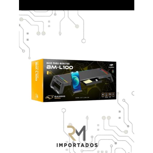 Suporte Base para Monitor C3Tech, RGB