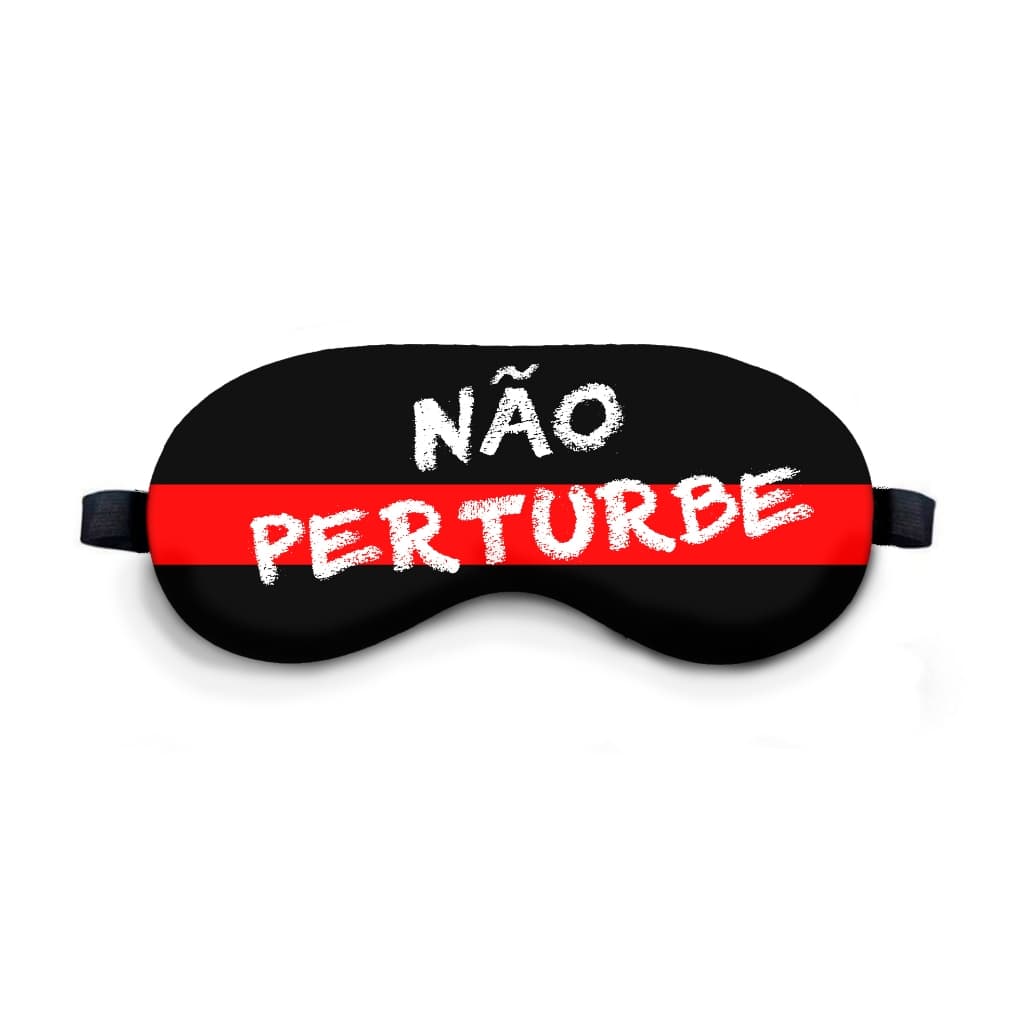 Tapa Olho Nao Perturbe Mascara De Dormir Personalizada