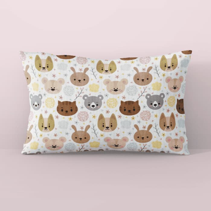 Fronha Infantil Estampada – 50x70 Micropercal com Toque Suave