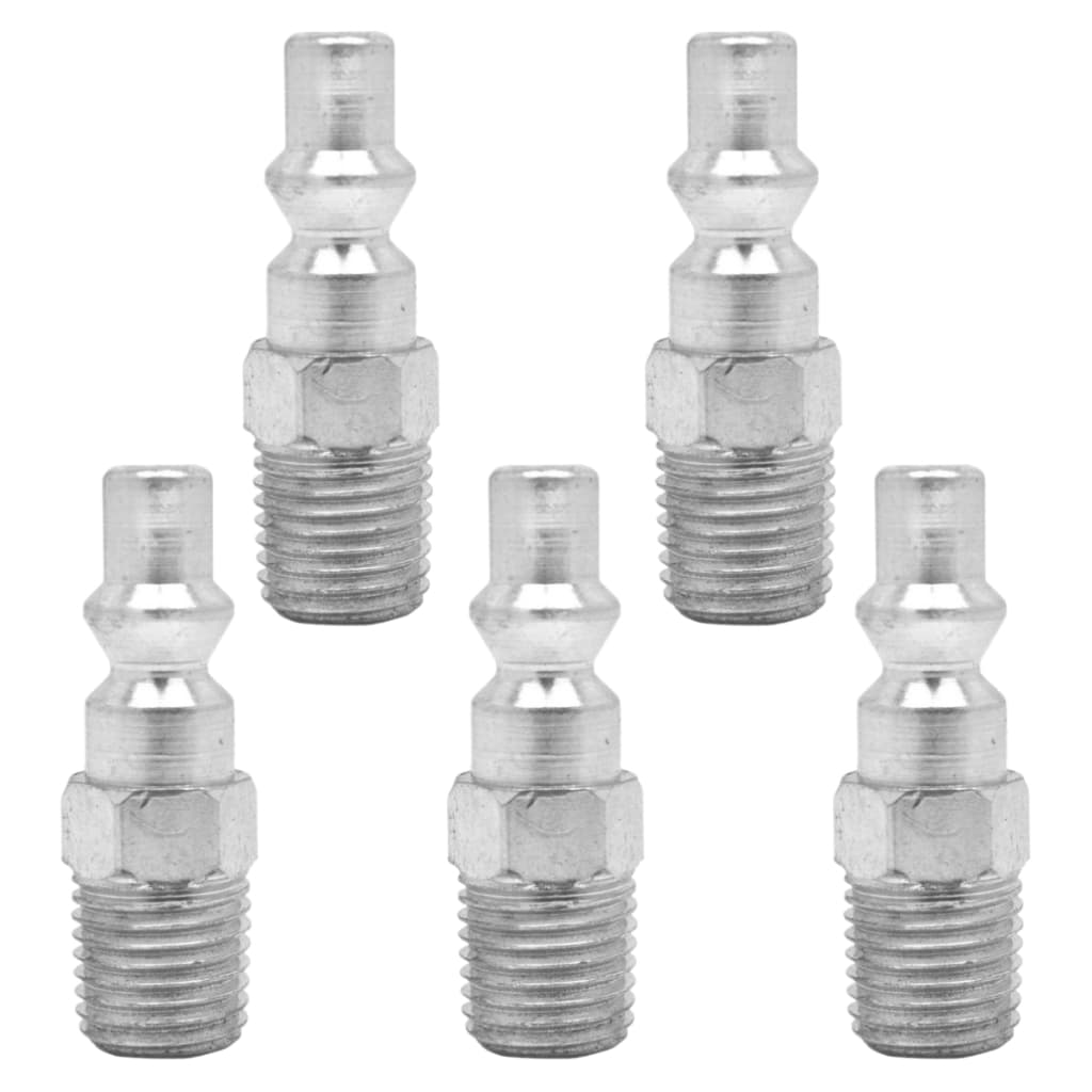 Kit pino de engate rápido macho para compressor de ar com 5 unidades
