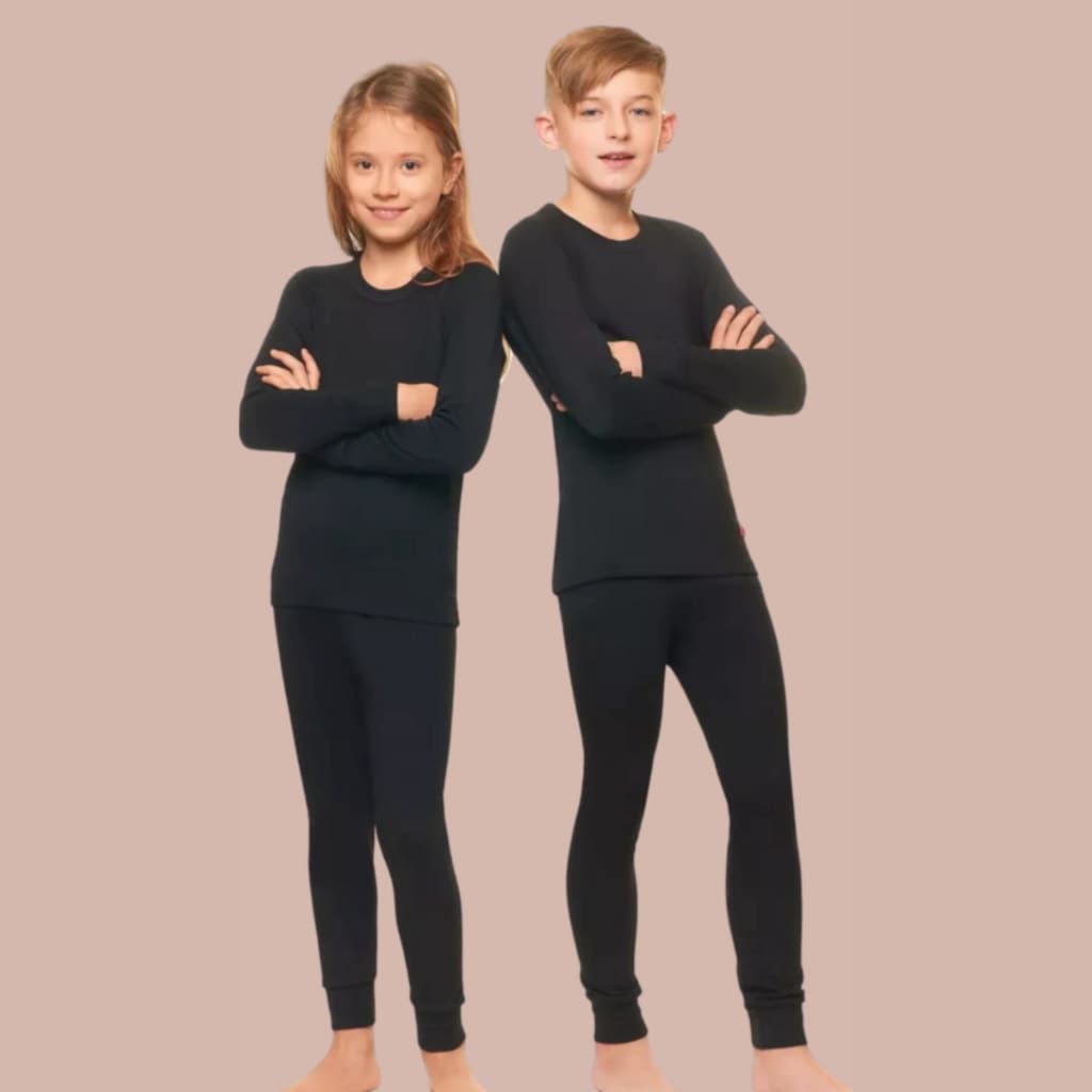 Blusa Térmica Infantil Flanelada Inverno Segunda Pele Quente Conforto Crianças