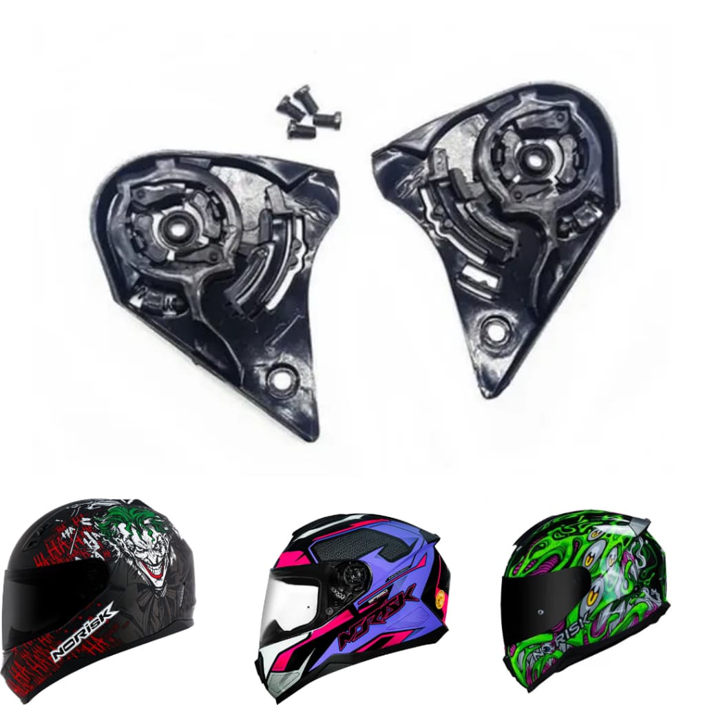 Reparo Fixação Viseira Capacete Norisk Ff391 Ff389 Razor E Ls2 Ff369 (1235)