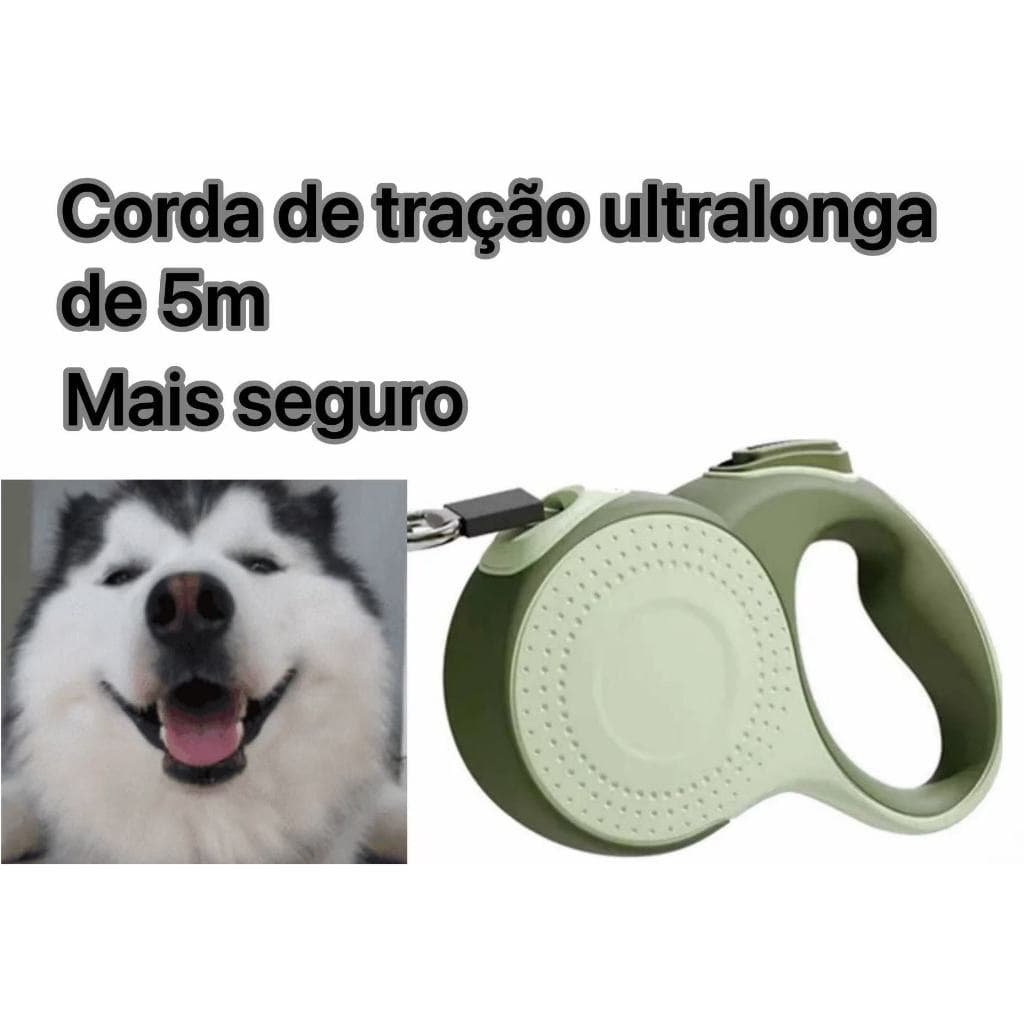 Coleira para animais de estimação para áreas externas 5m