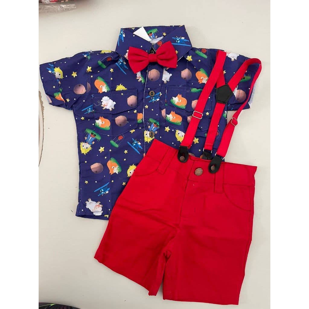 Conjunto pequeno Príncipe Infantil Temático