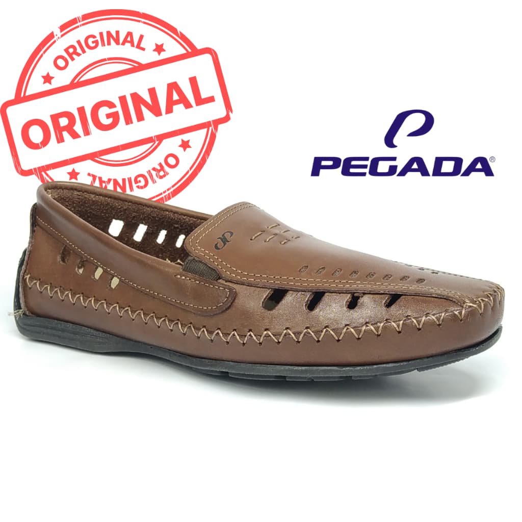 Mocassim Masculino Pegada Couro Legítimo Conforto Original 140725