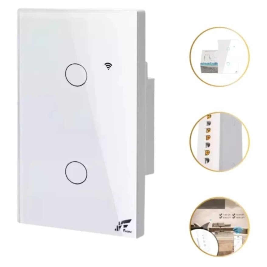 Interruptor Inteligente Wi Fi Touch Smart Alexa