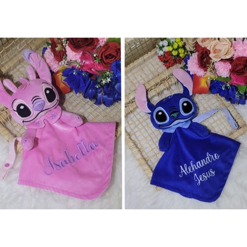 Naninhas personalizadas tema Stitch ou Angel