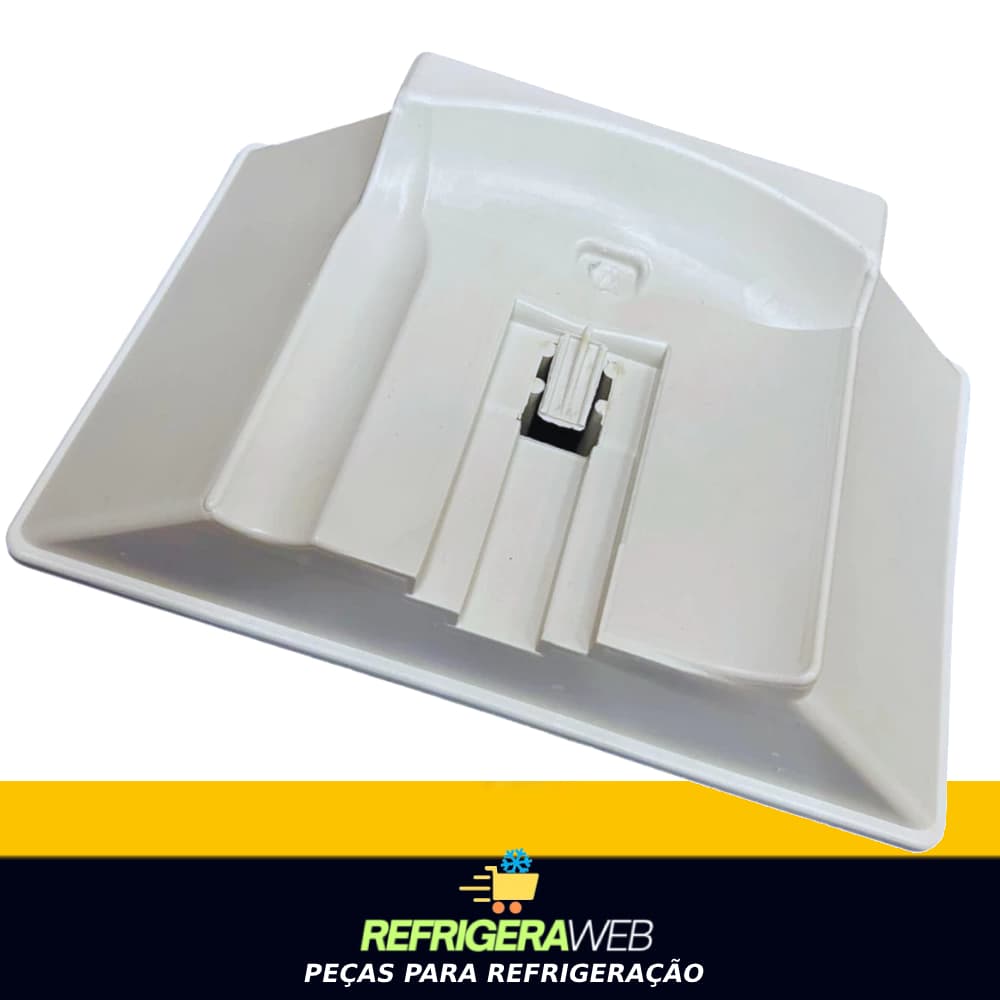 Bandeja Recipiente Evaporador Coletora Água Compressor 1/5 Compativel Geladeira Brastemp Consul 326021045
