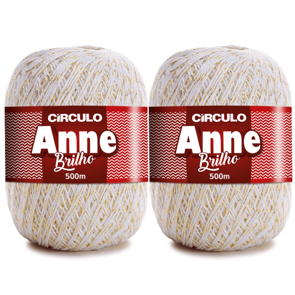 Kit 2 unidades Linha Anne Brilho Circulo-500 metros