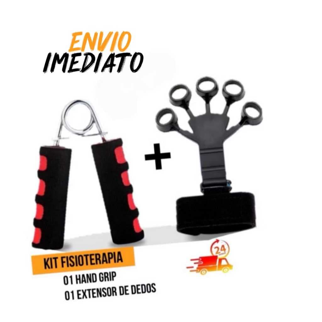 Kit - Hand Grip Mola +Flexor de  dedos OU só Handgripe ou só extensor de dedos /Punho Fisioterapia Exercício para Mãos