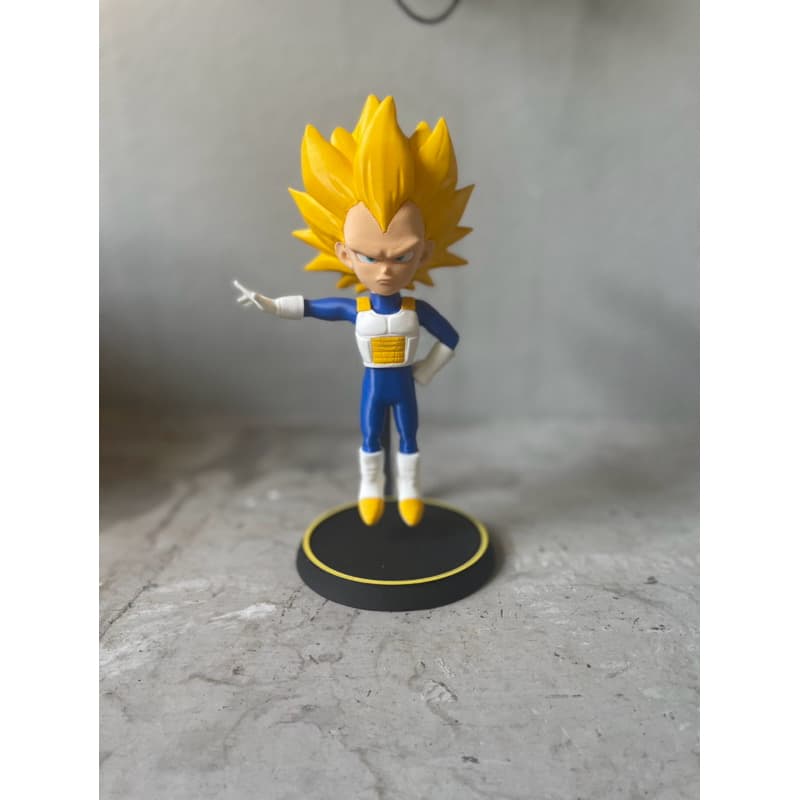 Boneco Vegeta 3D – Novo Visual Dragon Ball | Colecionável Exclusivo!