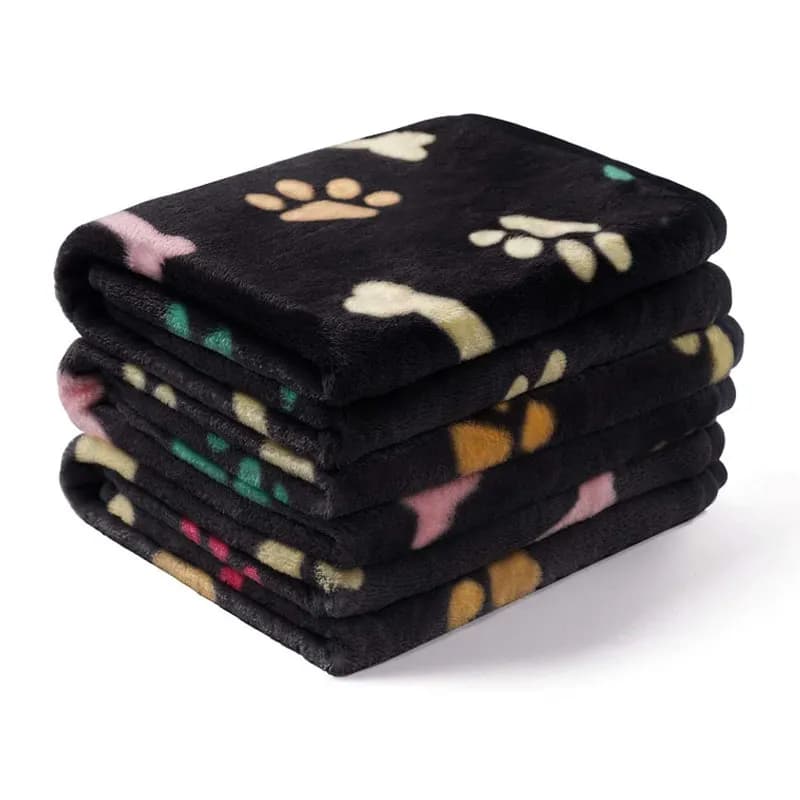 Kit 2 Cobertor Pet Grande Manta Soft Para Cães e Gatos 80x60 Frio Inverno