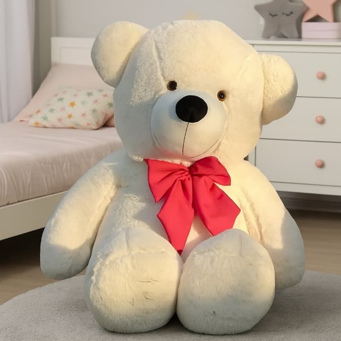 Urso Pelúcia Grande Teddy 90 cm Antialérgico