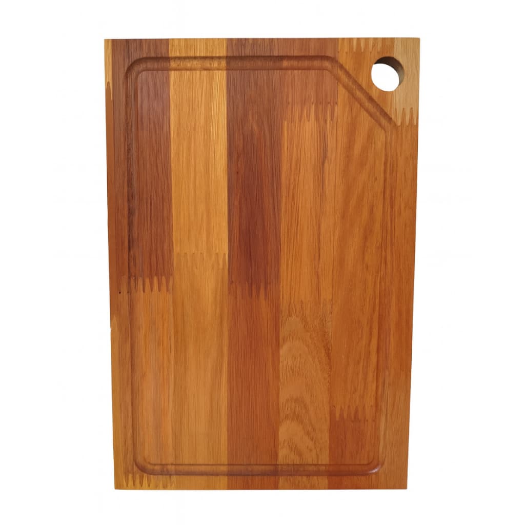 Tábua de Carne 20x30cm com Canaleta e Furo Ideal para Corte de Carnes, Frutas e Legumes