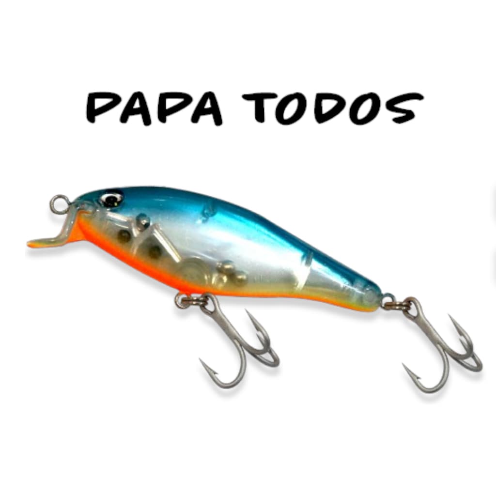 Isca Artificial Meia Água Papa Todos 7,5cm 10g KV Kuroiwa Venturini